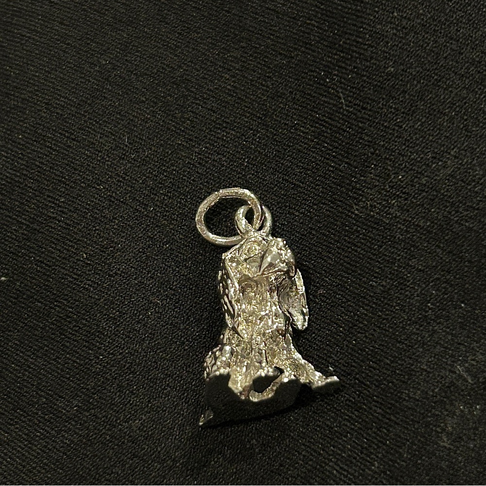 Cocker Spaniel Dog Charm | Silver Tone